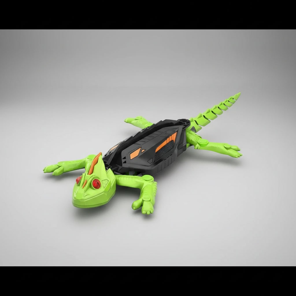 Kids' Halloween Foam Climbing Blocks Wall Crawler Toy with Remote Control and LED Eyes - Image 9