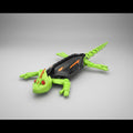 Kids' Halloween Foam Climbing Blocks Wall Crawler Toy with Remote Control and LED Eyes - Image 9