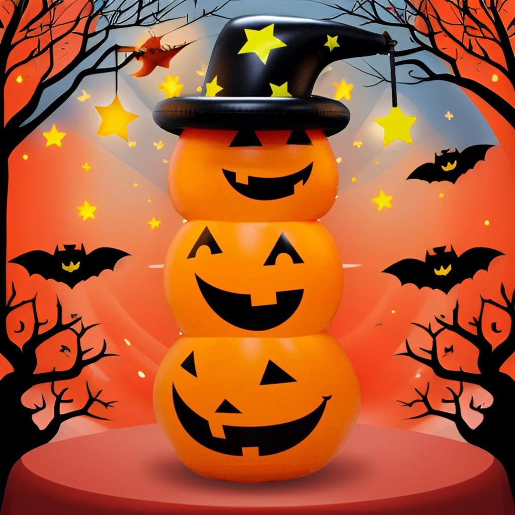 Kids' Halloween Inflatable Blow Up Outdoor Yard Decoration with Weighted Base for Party Display - Image 2