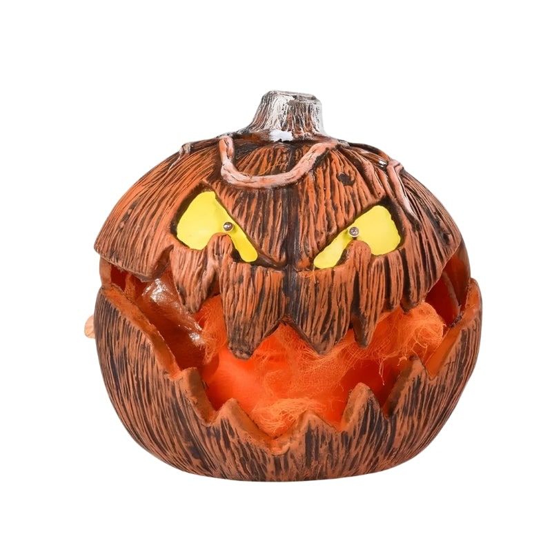 Kids' Halloween Jack O Lantern Pop-Up Pumpkin Light with LED Glow for Indoor Outdoor Decoration - Image 1