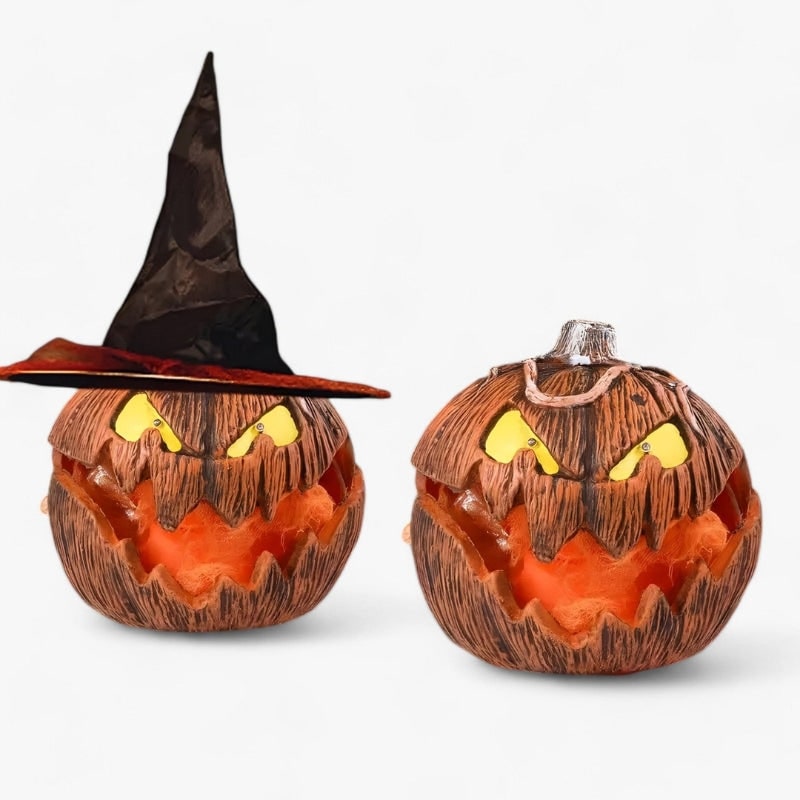 Kids' Halloween Jack O Lantern Pop-Up Pumpkin Light with LED Glow for Indoor Outdoor Decoration - Image 4