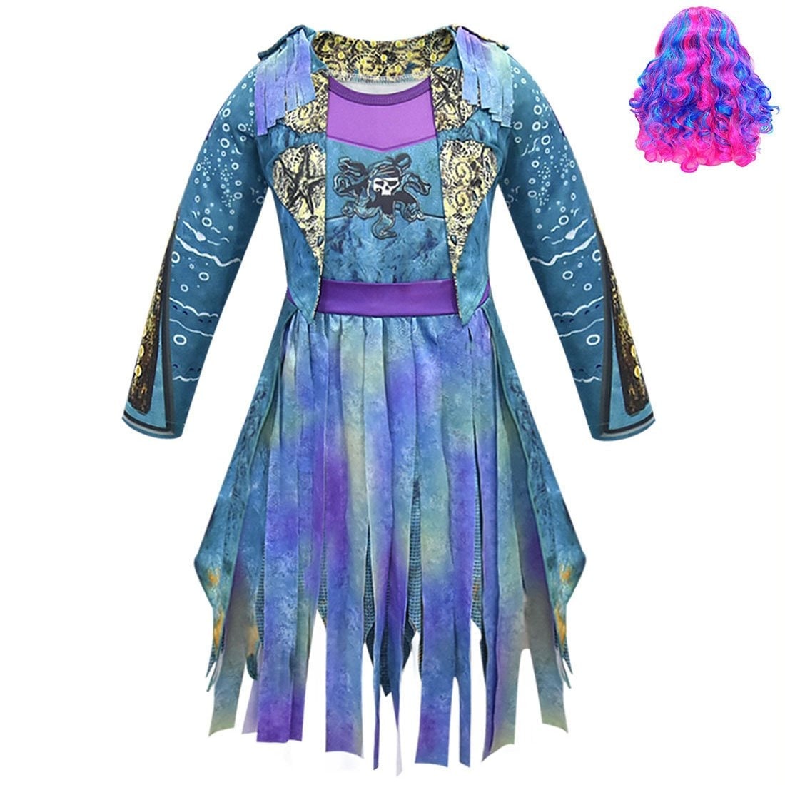 Kids' Halloween Pirate Costume Dress Outfit with Tricorn and for Historically Accurate Clothes - Image 5