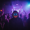 Kids' Halloween Red Light LED Mask with Therapy for at Home Party Costume - Image 1