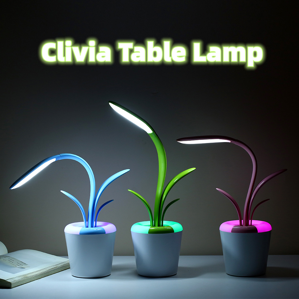 Kids' LED Desk Lamp with Adjustable Gooseneck Touch Control Rechargeable Battery - Image 12
