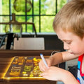 Kids' LED Note Board Dry Erase Smart Whiteboard with Stand and Adjustable Light - Image 1