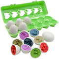 Kids' Matching Eggs Toy with Fine Motor Skills Development and Shape Learning In Carton - Image 14
