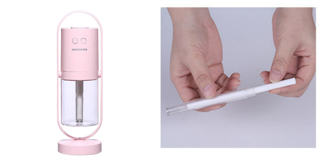 Kids' Mini Ultrasonic Cool Mist Humidifier with Rotating Stand and LED Projector Night Light - Image 16