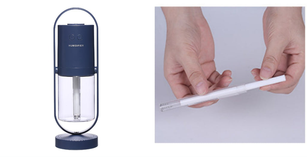 Kids' Mini Ultrasonic Cool Mist Humidifier with Rotating Stand and LED Projector Night Light - Image 22