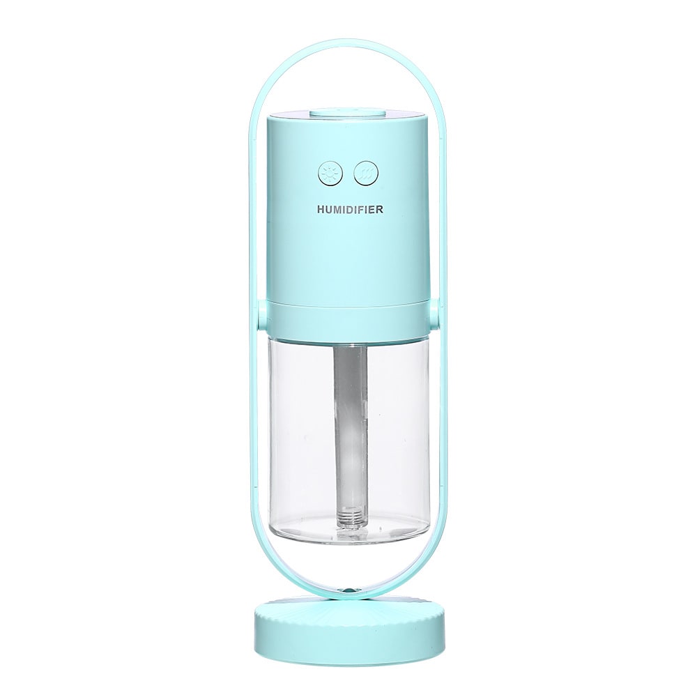 Kids' Mini Ultrasonic Cool Mist Humidifier with Rotating Stand and LED Projector Night Light - Image 3