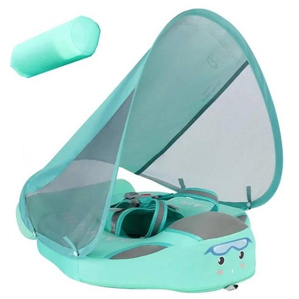 Kids' Pool Float with Detachable Sun Canopy and Lounger Design - Image 5