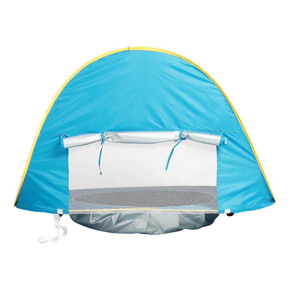 Kids' Pop Up Beach Tent Sun Shade with Built-In Wading Pool and Shelter for Babies Toddlers - Image 14