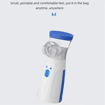 Kids' Portable Nebulizer for Asthma and Respiratory Care with Handheld Mesh Machine - Image 10