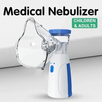 Kids' Portable Nebulizer for Asthma and Respiratory Care with Handheld Mesh Machine - Image 3