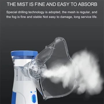 Kids' Portable Nebulizer for Asthma and Respiratory Care with Handheld Mesh Machine - Image 4