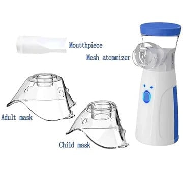 Kids' Portable Nebulizer for Asthma and Respiratory Care with Handheld Mesh Machine - Image 6