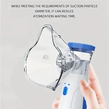 Kids' Portable Nebulizer for Asthma and Respiratory Care with Handheld Mesh Machine - Image 9