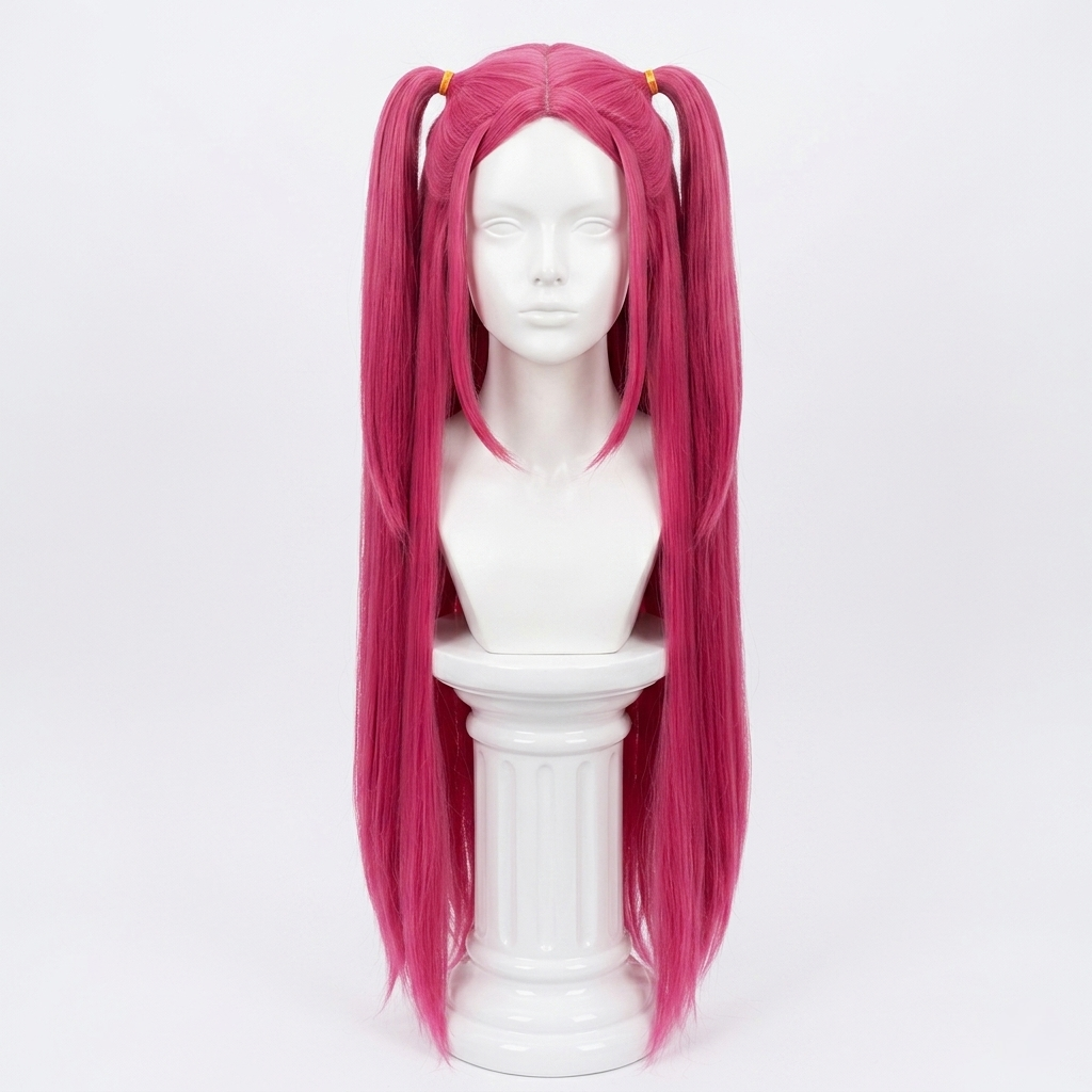 Kids' Purple Epic Cosplay Wig for Halloween Costume Party - Image 4
