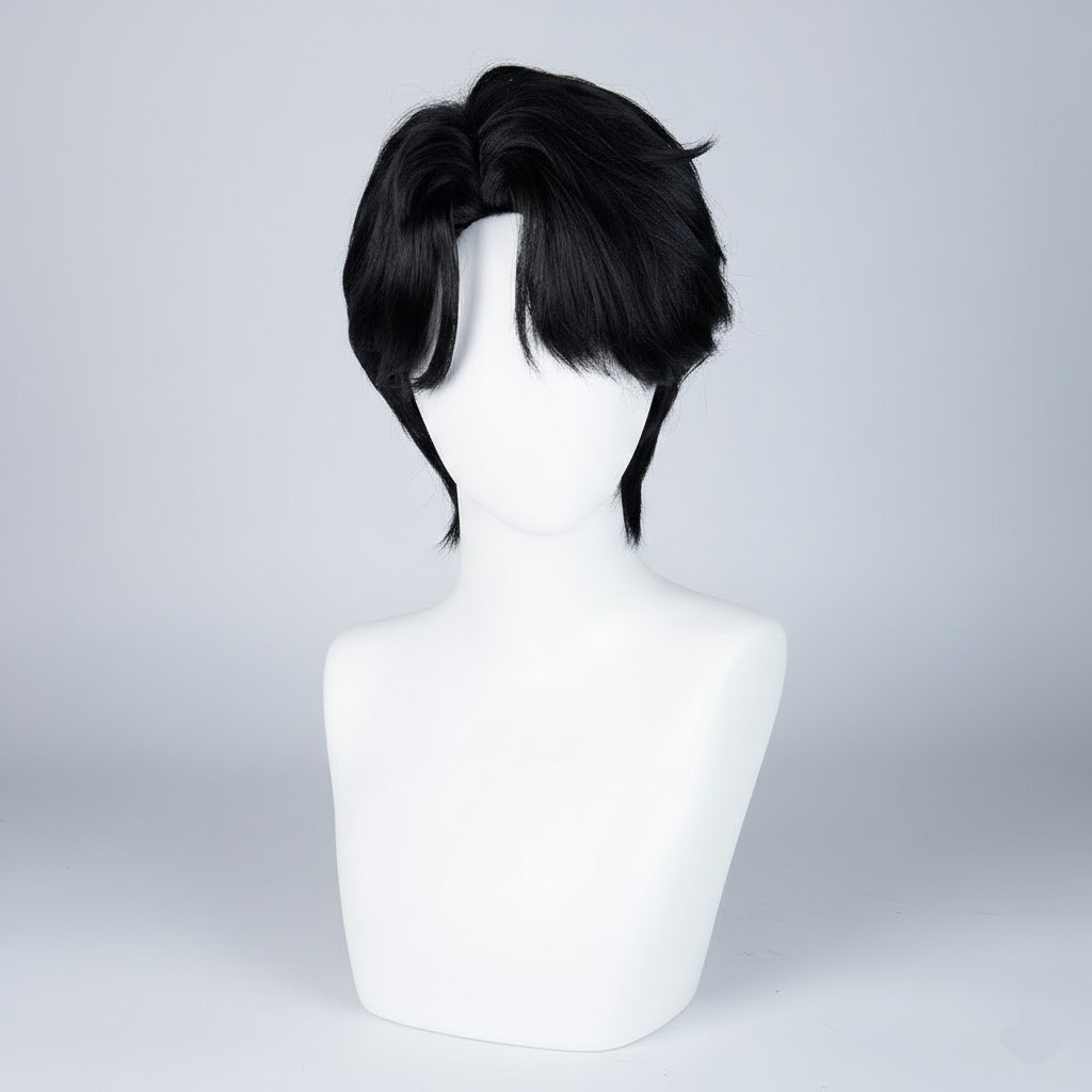 Kids' Purple Epic Cosplay Wig for Halloween Costume Party - Image 5