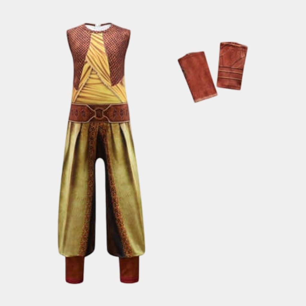 Kids' Raya Princess Costume with Cape and Hat - Image 2