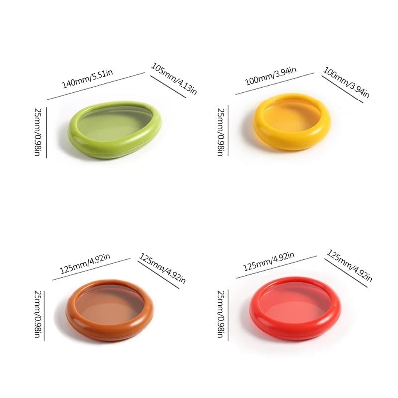 Kids' Reusable Silicone Stretch Food Savers for Fresh Produce - Image 5