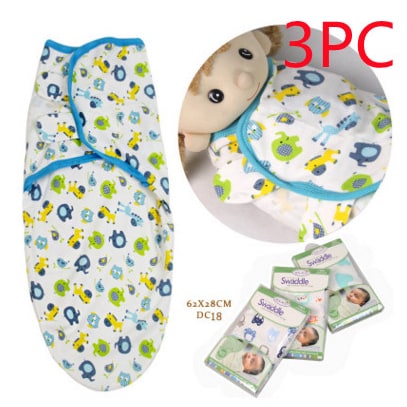Kids' Sleep Sack Baby Swaddle Wrap for Newborn with Adjustable Hook and Loop Fasteners - Image 2