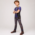 Kids' Zombie Costume Jumpsuit Halloween Party Outfit - Image 1