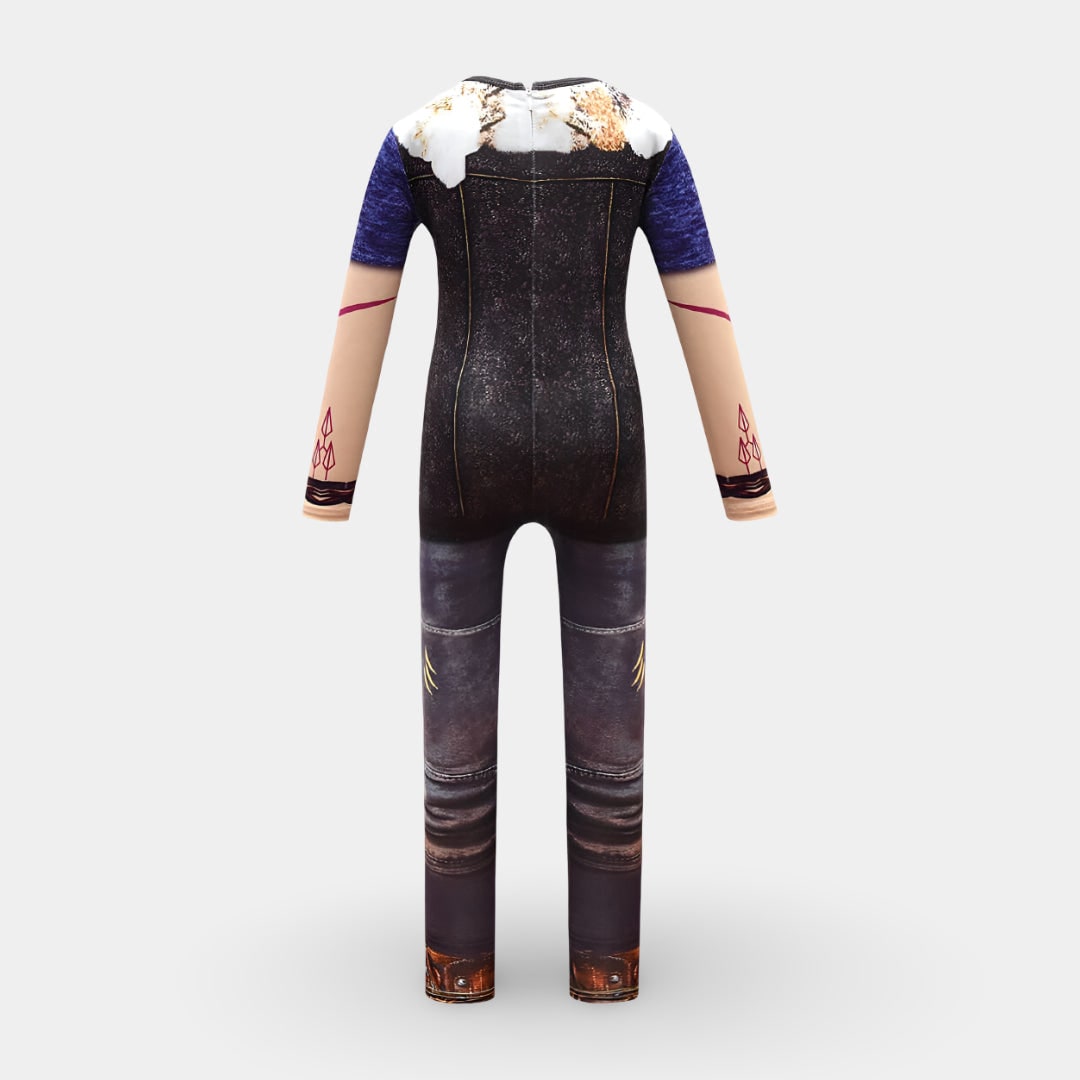 Kids' Zombie Costume Jumpsuit Halloween Party Outfit - Image 3
