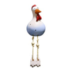 Funny Chicken Garden Decor for Outdoor Spaces – Whimsical Yard Ornaments for Lawn, Patio and Flower Beds