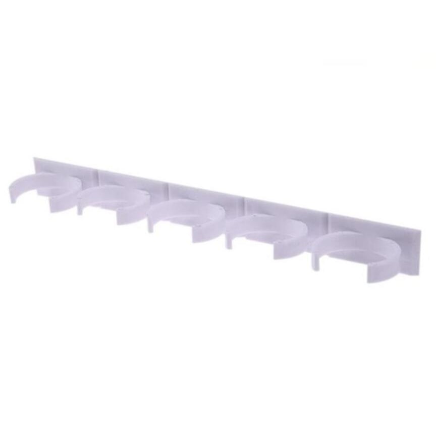 Kitchen Cabinet Spice Rack Organizer with Adhesive Gripper Clips for Wall Hanging Storage - Image 12