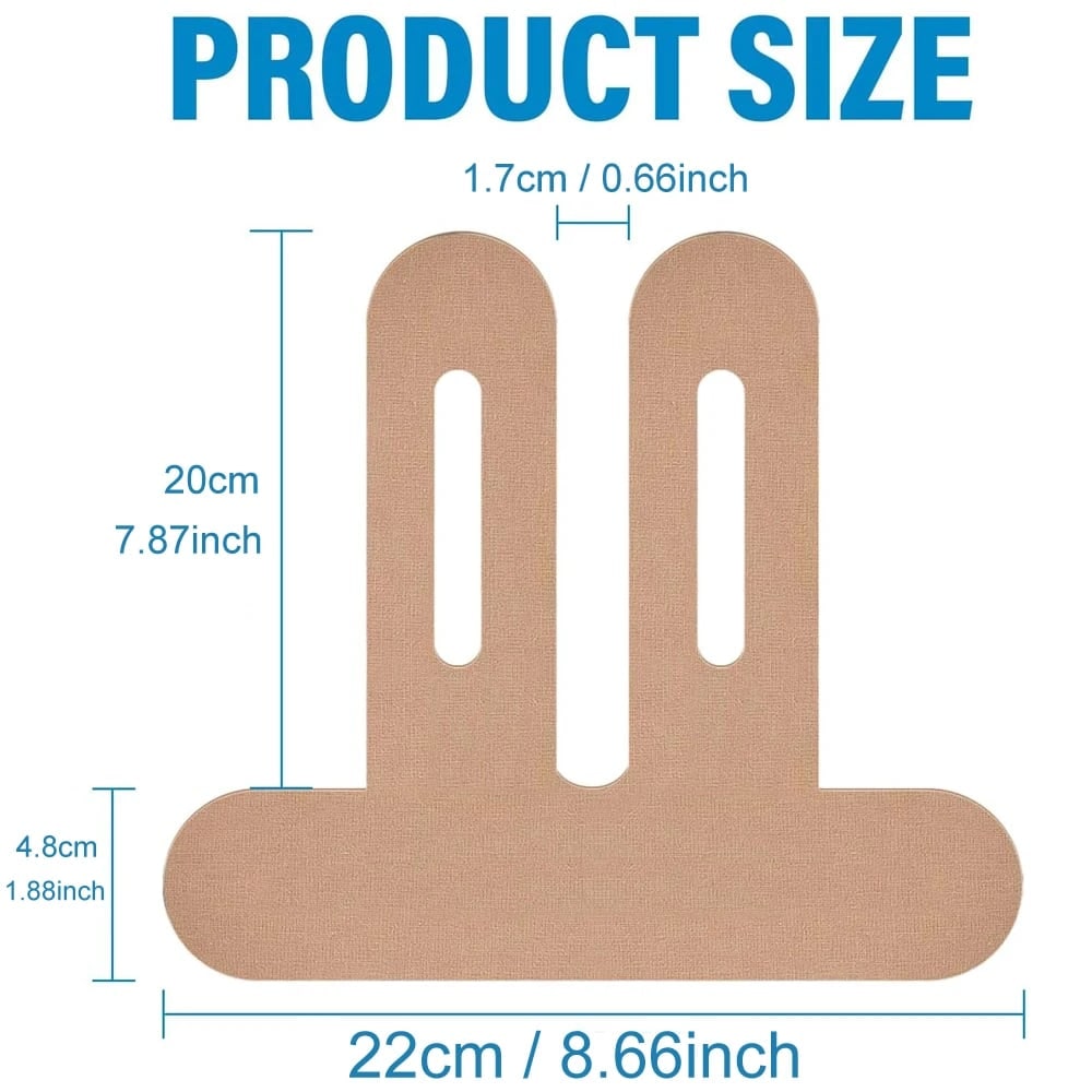 Knee Elastic Kinesiology Tape with Pre-Cut Strips for Professional Support - Image 19