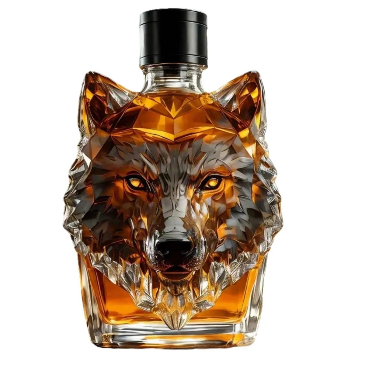 Apex Wolf Bourbon Whiskey Decanter