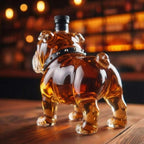 Bulldog Bourbon Whiskey Decanter