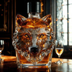 Apex Wolf Bourbon Whiskey Decanter