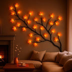 Glowing Maple Branch Vine Decor