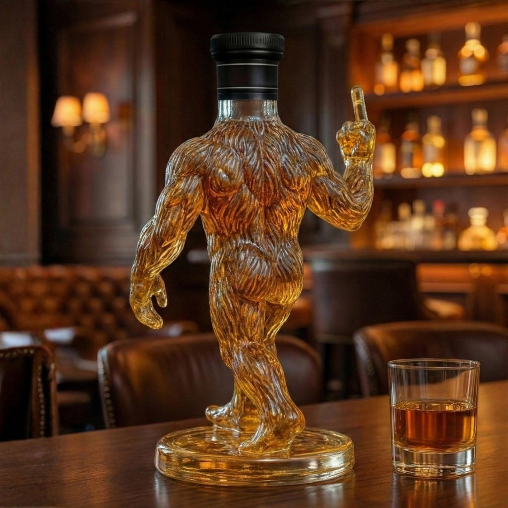 Bigfoot Bourbon Whiskey Decanter