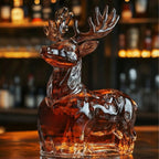 Deer-Themed Bourbon Decanter Bottle
