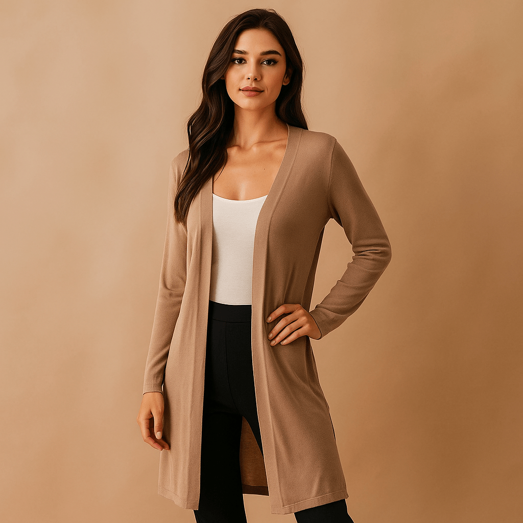 Lang Strik Cardigan - Cozy, Chic, and Warm