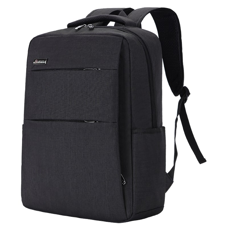 Laptop Backpack with USB Charging Port Slim Oxford Design and Padded Shoulder Straps - Image 4