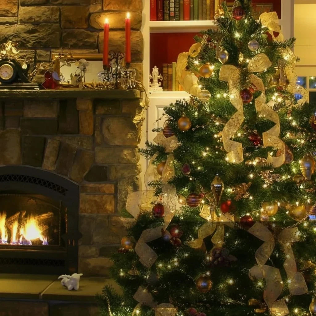 LED Christmas String Lights with Remote Control Cluster Warm for Indoor Decoration - Image 6