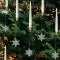 LED Christmas Tree Candles with Flickering Flame and Hanging Crystal Ornaments - Image 24