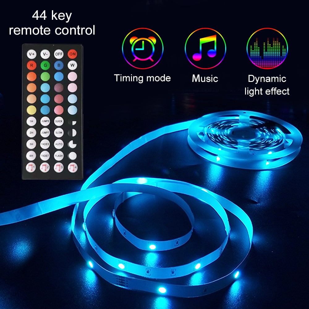 LED Strip Lights Rgb with Remote Control for Christmas Decoration and Under Cabinet Lighting - Image 3
