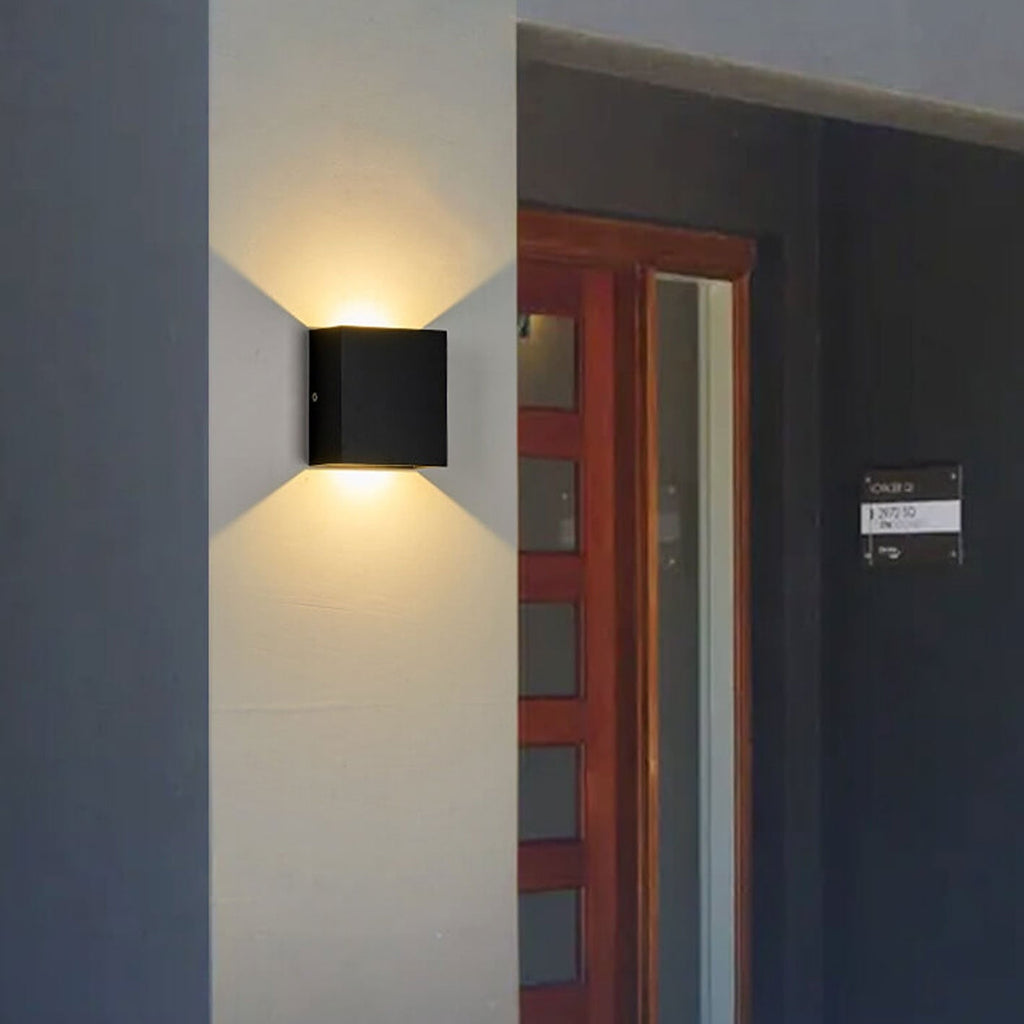 LED Wall Sconce with Up and Down Lighting and Modern Minimalist Design - Image 8