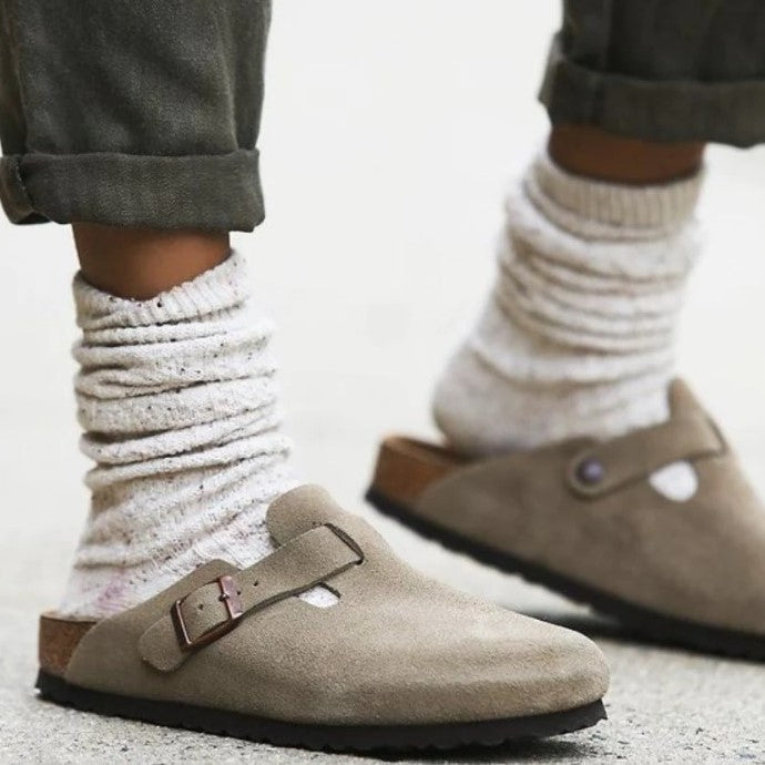 Luxury Unisex Leather Boston Sandals: The Perfect Blend of Style and Quality