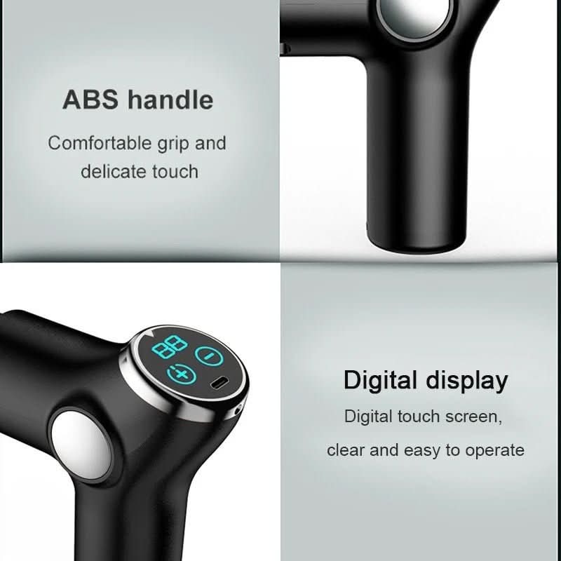 Lightweight Portable Handheld Compact Massage Gun Rechargeable Digital Screen Wireless - Image 3