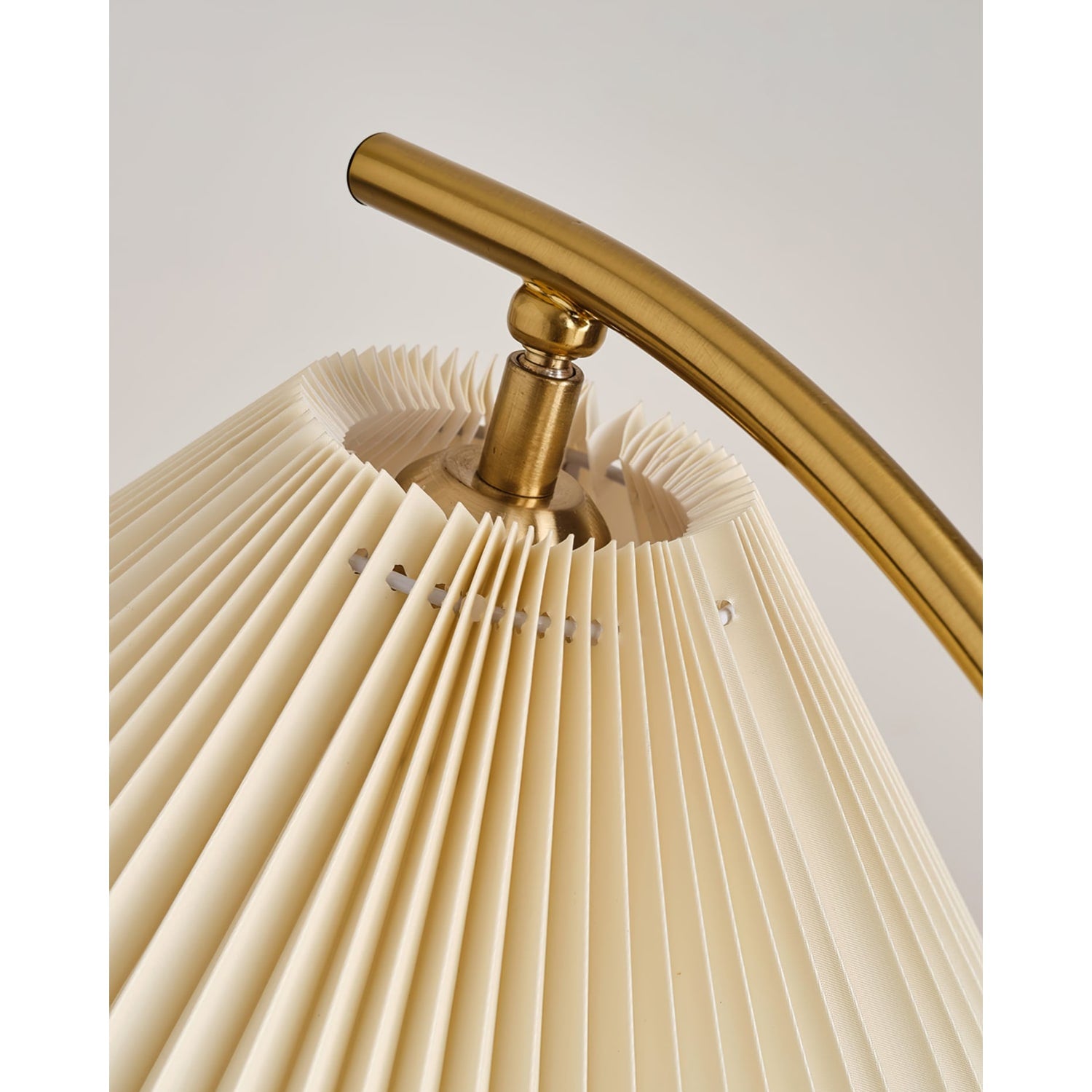 Living Room Floor Lamp Arc Floor Lamp Wooden Adjustable - Image 11
