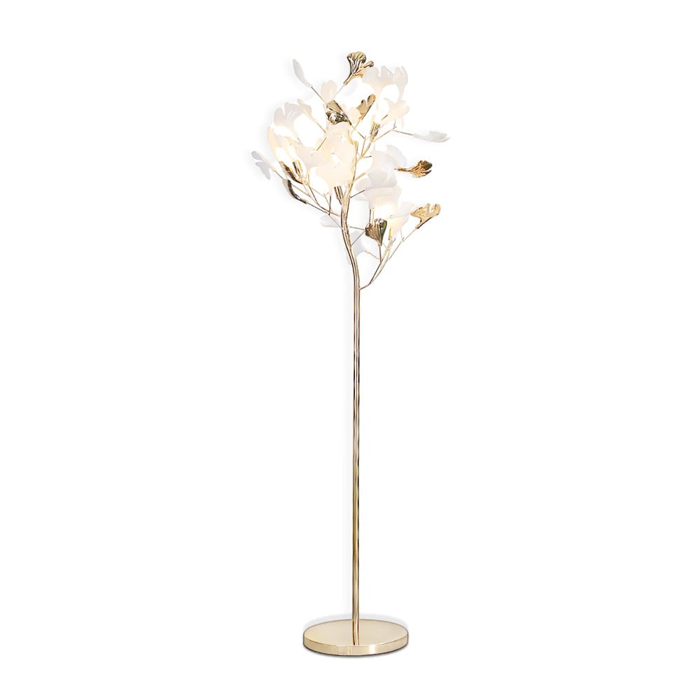 Living Room Floor Lamp Modern Floor Lamp Floral Design Decorative - Image 1