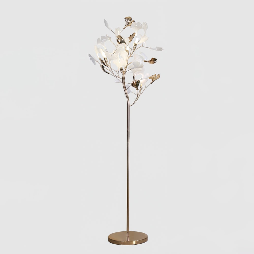 Living Room Floor Lamp Modern Floor Lamp Floral Design Decorative - Image 8