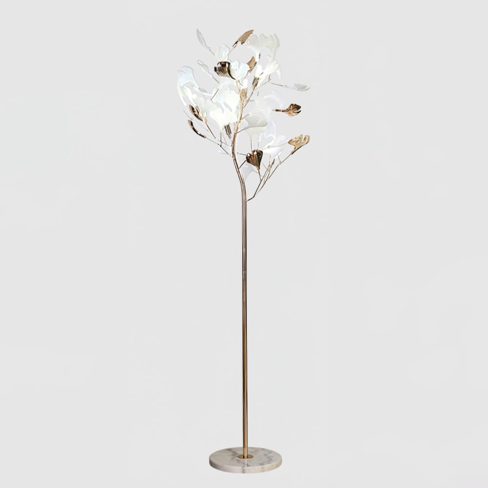 Living Room Floor Lamp Modern Floor Lamp Floral Design Decorative - Image 9