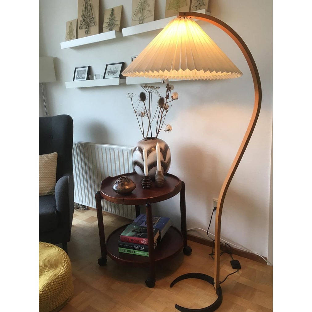 Living Room Floor Lamp Modern Floor Lamp Wooden Decorative - Image 11