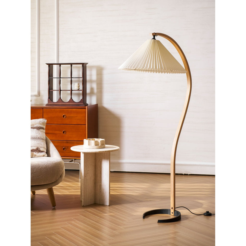 Living Room Floor Lamp Modern Floor Lamp Wooden Decorative - Image 19